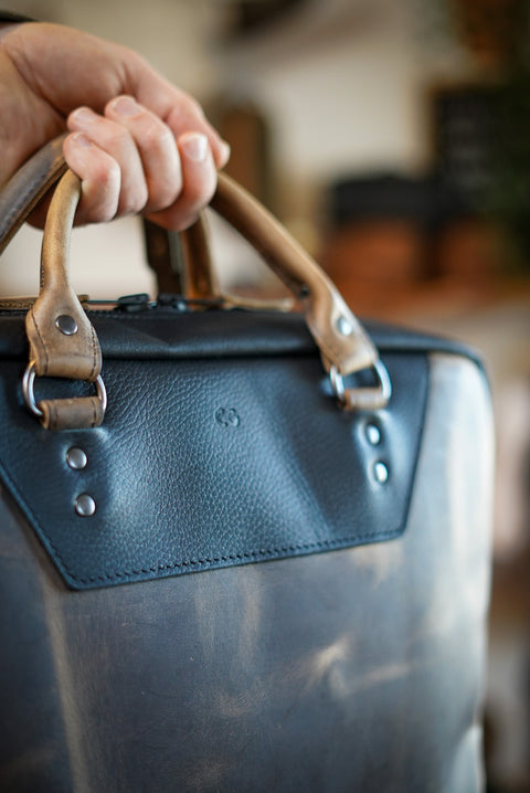 Business Bag (Hillbilly Sepia + Pebble Black)