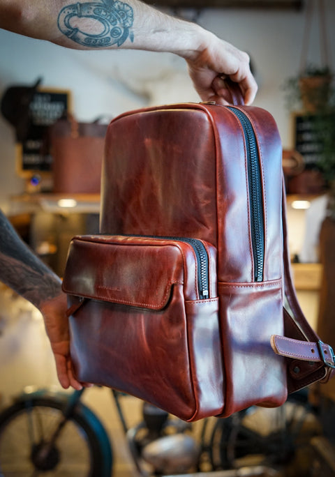 Commuter Backpack (Hurricane Cherry Cola)