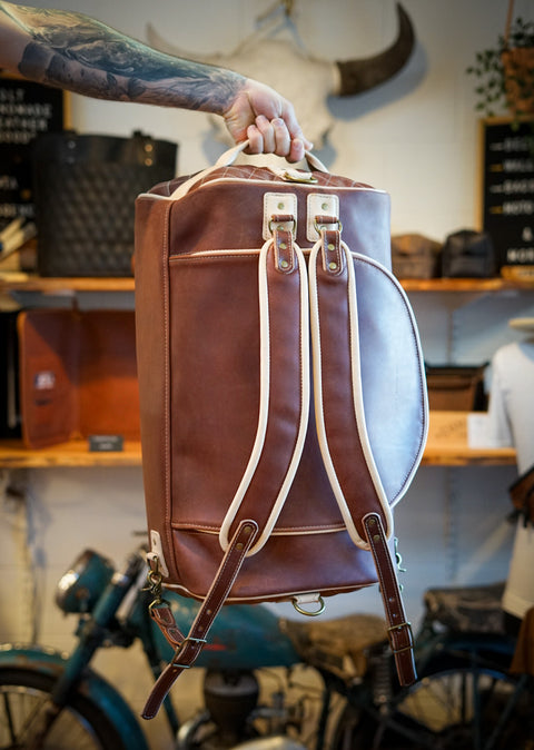 Duffleback Warrior (Two Tone: Oro Logger Brown + Natural Veg Tan Accents)