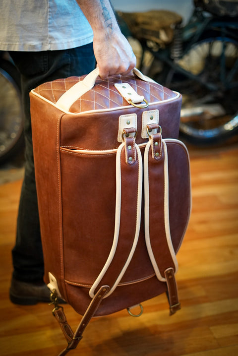 Duffleback Warrior (Two Tone: Oro Logger Brown + Natural Veg Tan Accents)