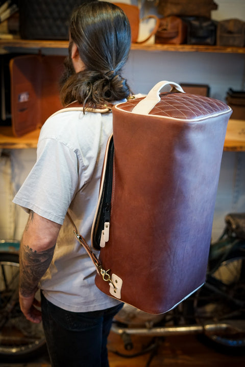 Duffleback Warrior (Two Tone: Oro Logger Brown + Natural Veg Tan Accents)