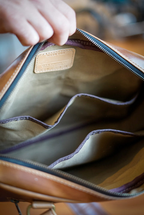 Essential Work Bag ("Horween" Chestnut Tan)