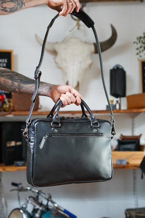 Essential Work Bag ("Steerhide" Black)