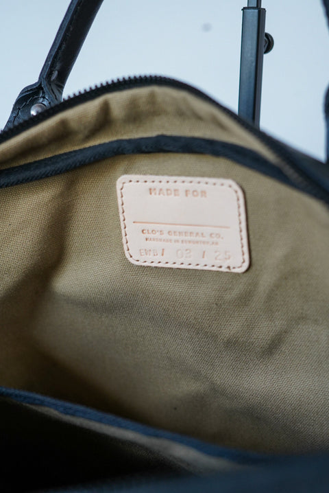Essential Work Bag ("Steerhide" Black)