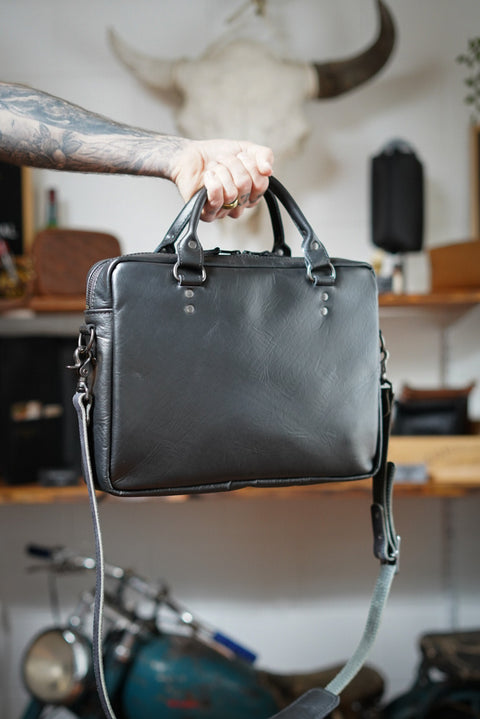 Essential Work Bag ("Steerhide" Black)