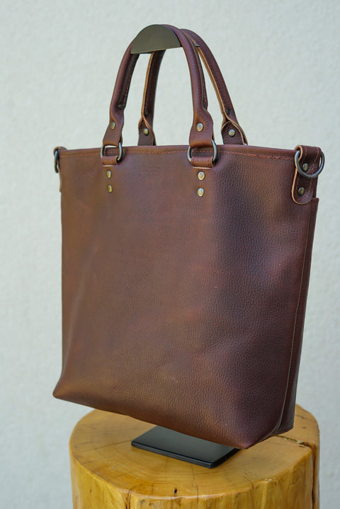 Handbag (Dark Pebbled Brown)