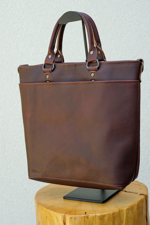 Handbag (Dark Pebbled Brown)