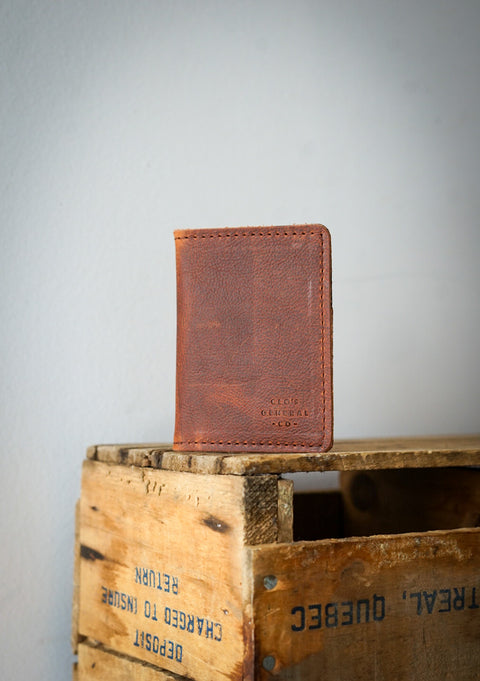 Mini Trucker Wallet (Kodiak Tan + Flat Black)