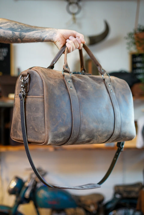 Overnighter Duffle ("Gaucho" Brown)