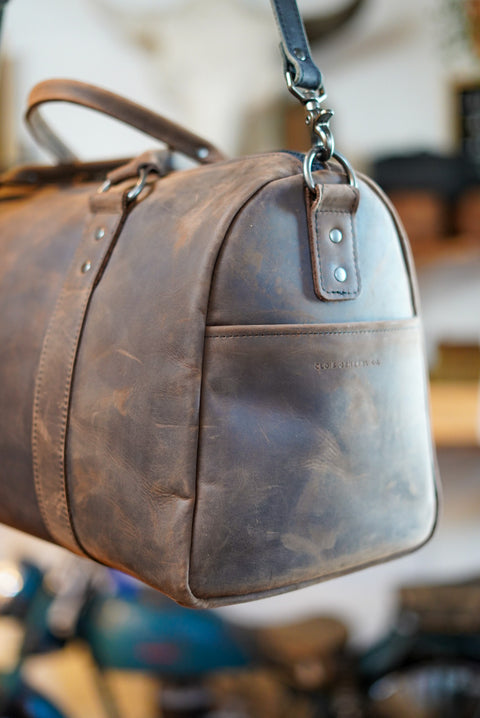 Overnighter Duffle ("Gaucho" Brown)