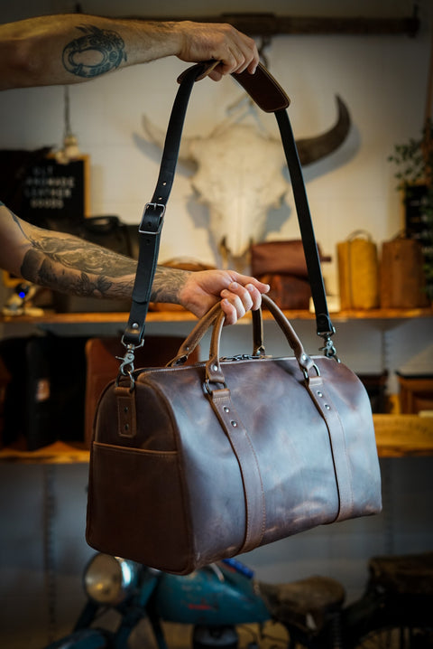 Overnighter Duffle ("Walnut" Brown)