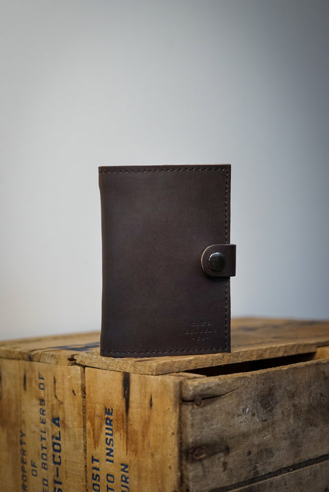 Passport Wallet (Deep Brown)