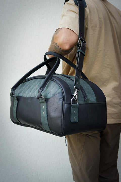 Ranch Hand Duffle (Two Tone: Flat Black + Steel Grey)