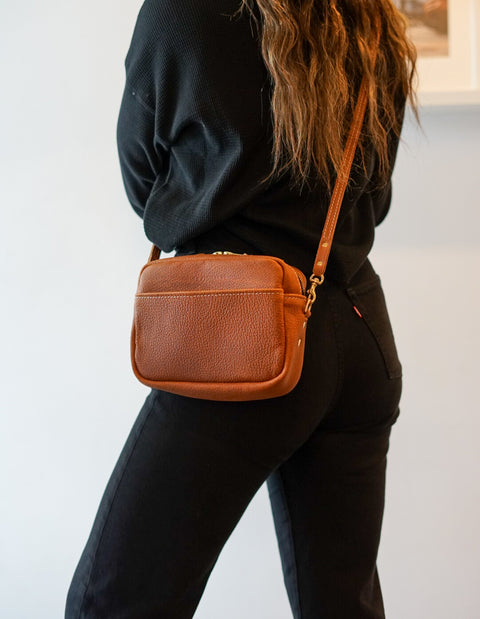 Rectangle Bag (Pebbled Canyon Tan)