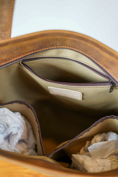 Tote Bag (Diamond Stitch: Old Soul Tobacco)