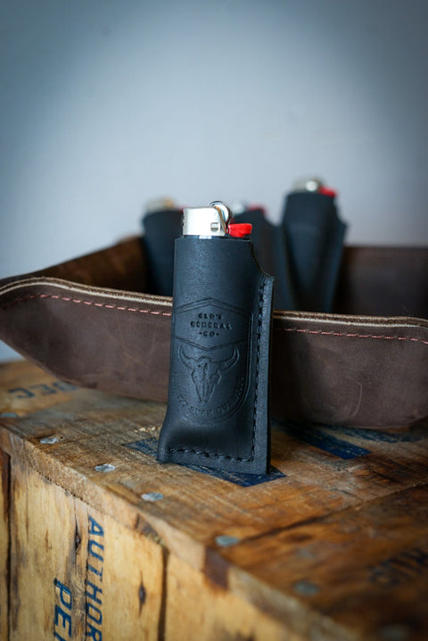 Lighter Cozy (Bison Embossed/Flat Black)