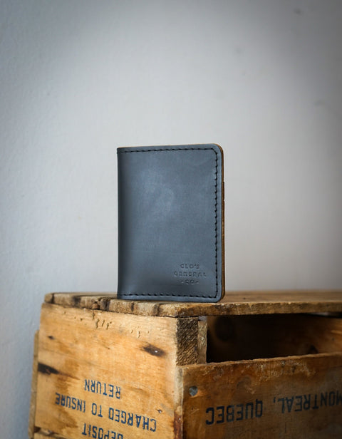 Mini Trucker Wallet (Matte Black)