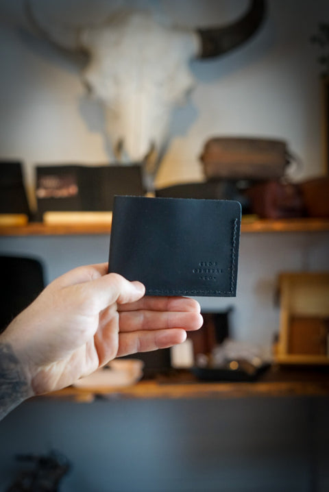 Bifold Wallet (Flat Black)