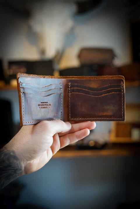 Bifold Wallet (Hardtimes Brown)