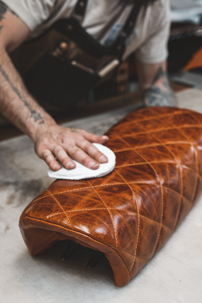 Motorcycle Seat Reupholster