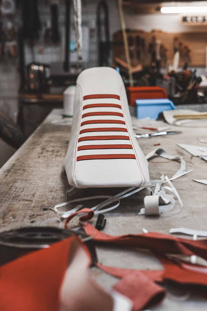 Motorcycle Seat Reupholster