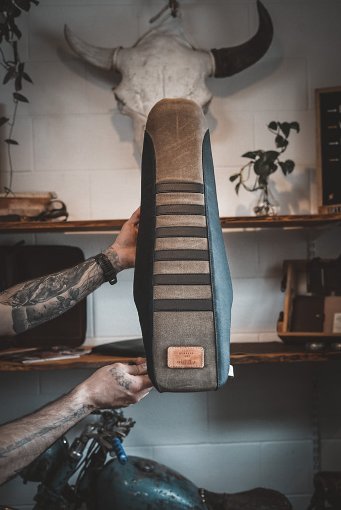 Motorcycle Seat Reupholster