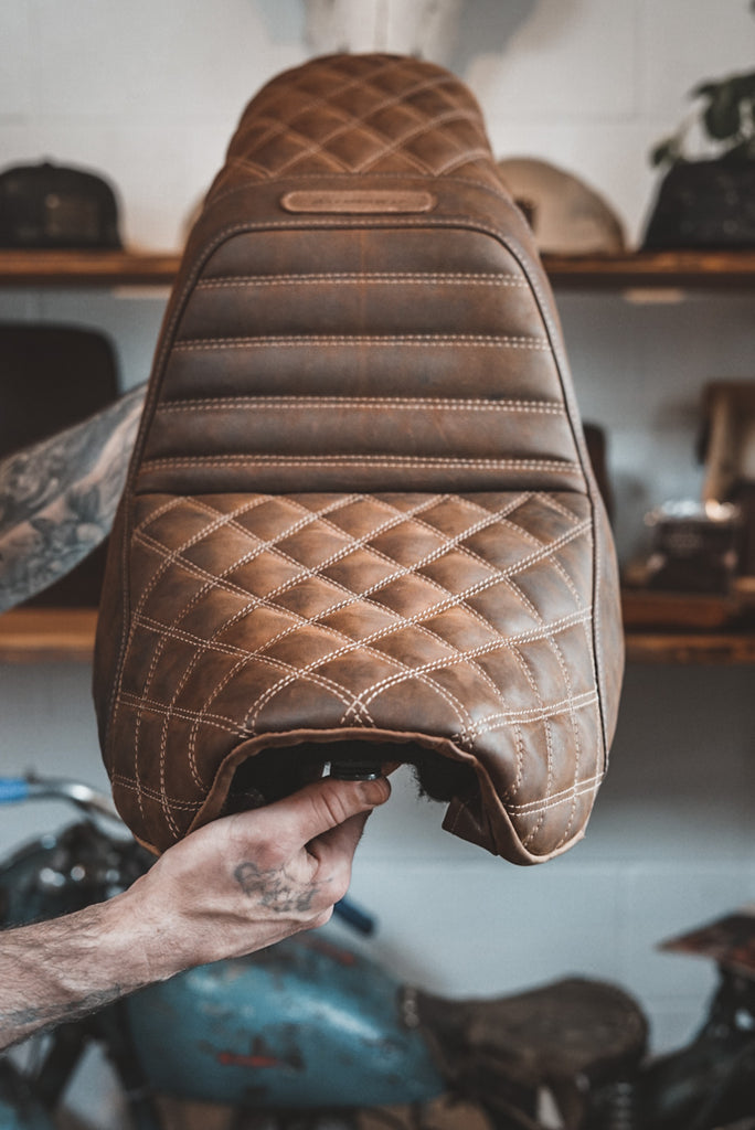 Motorcycle Seat Reupholster