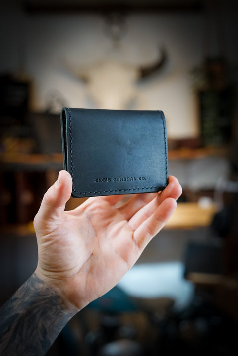 Motor Minimalist Wallet (Flat Black)