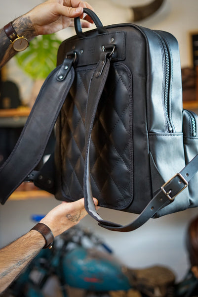 Canadian Made Handmade Leather Backpack