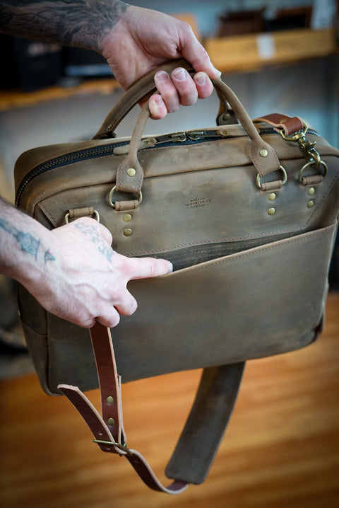 Business Bag (Rebel Rust Nubuck)