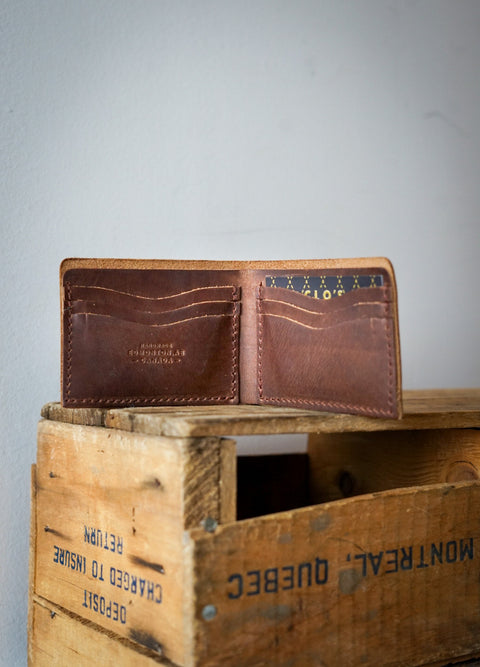 Bifold Wallet (Hickory Brown)