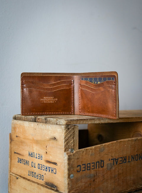 Bifold Wallet (Golden Maple Brown)