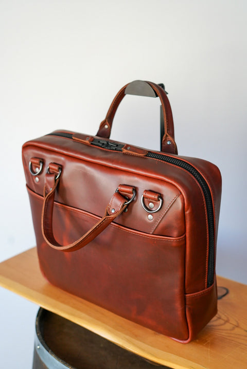 Business Bag (Oxblood)