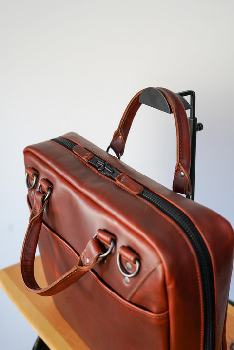 Business Bag (Oxblood)