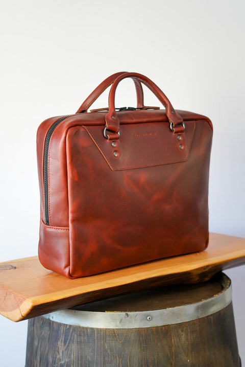 Business Bag (Oxblood)