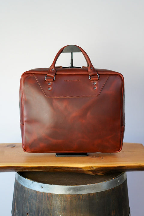 Business Bag (Oxblood)