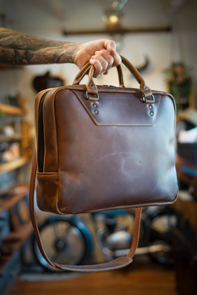Business Bag (Walnut Brown)