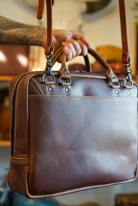 Business Bag (Walnut Brown)