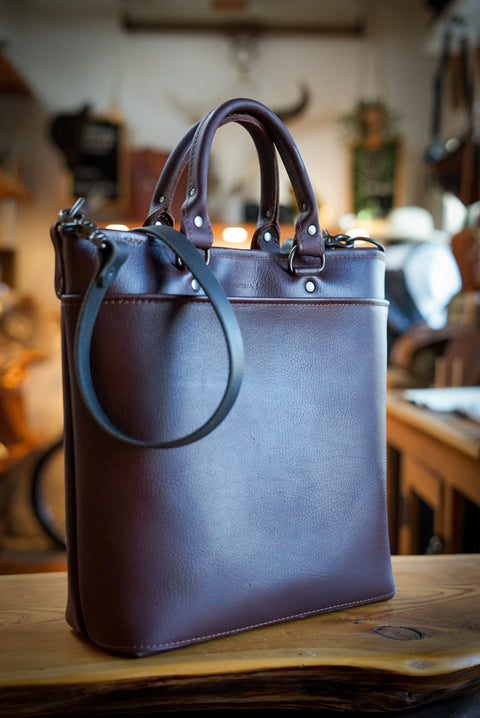 Handbag (Dark Pebbled Brown)