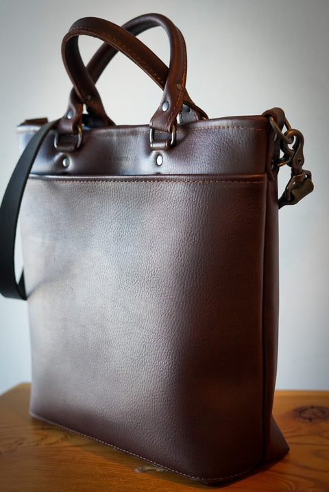 Handbag (Dark Pebbled Brown)