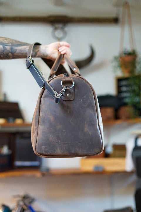 Overnighter Duffle ("Gaucho" Brown)