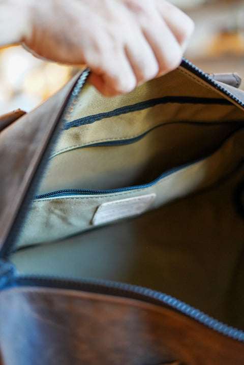 Overnighter Duffle ("Gaucho" Brown)