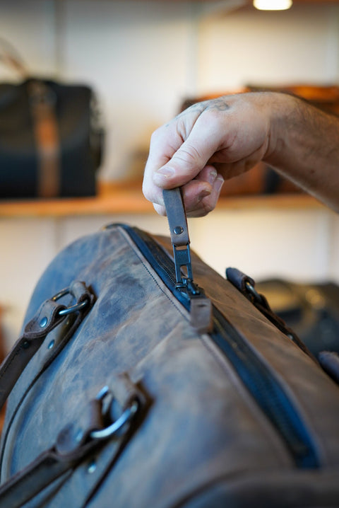 Overnighter Duffle ("Gaucho" Brown)