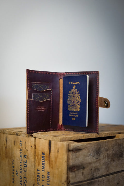 Passport Wallet (Horween Oxblood)