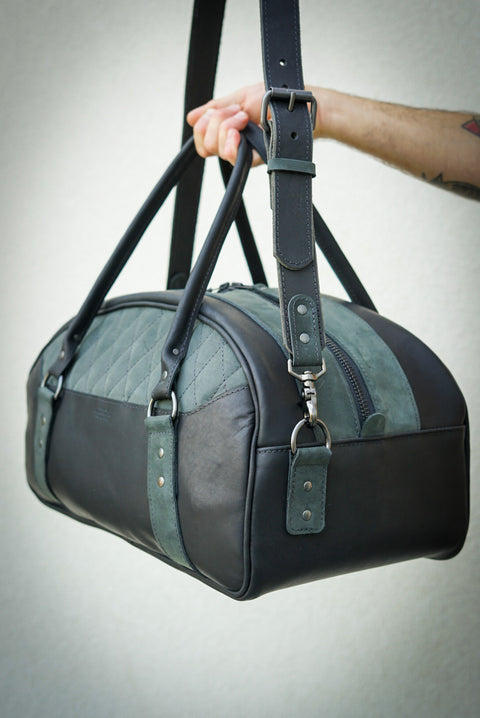 Ranch Hand Duffle (Two Tone: Flat Black + Steel Grey)