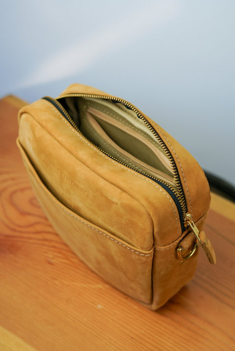 Rectangle Bag (Honey Tan Suede)