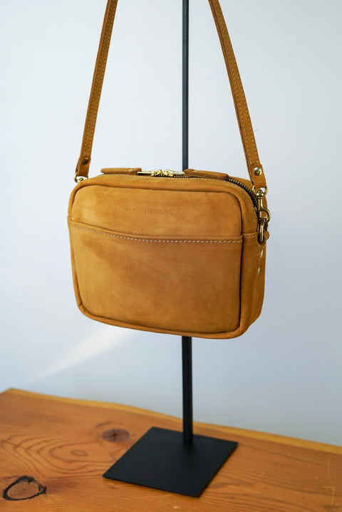 Rectangle Bag (Honey Tan Suede)