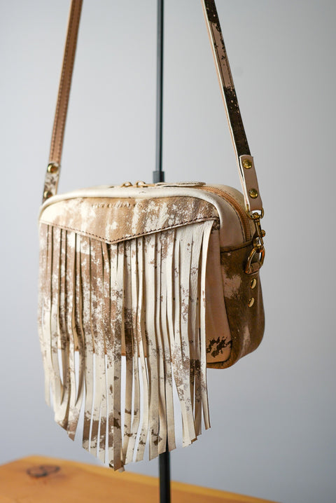 Rectangle Bag (NEW! Cowhide Fringe)
