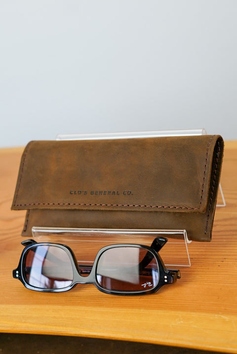 Sunglass Case (Crazyhorse Brown)