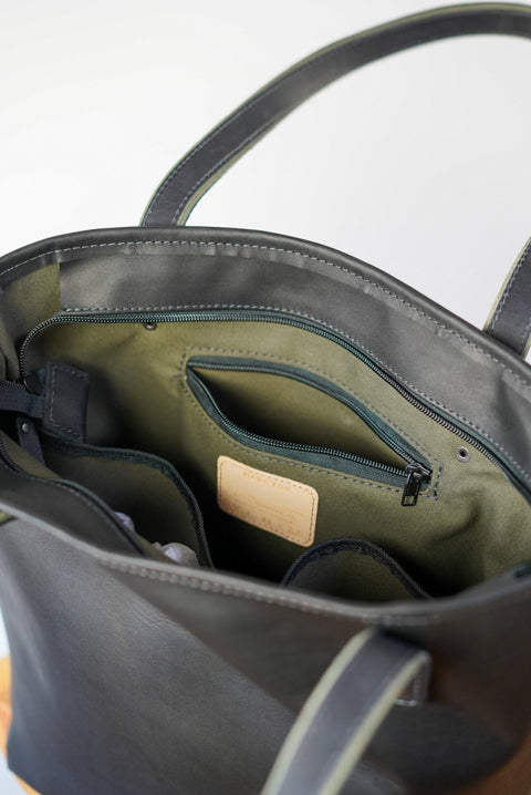 Tote Bag (Diamond Stitch: Black Dove)